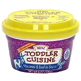 Del Monte Toddler Cuisine, Macaroni and Beef in Sauce, 6-Ounce Cups (Pack of 24)