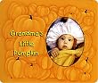 Grandma's Little Pumpkin - Halloween Photo Magnet Frame