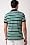 Short Sleeve Multi-stripe Pique Polo