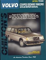 Volvo: Coupes/Sedans/Wagons 1970-89 (Chilton's Total Car Care Repair Manual)