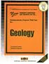 Geology (Undergraduate Program Field Tests) (Dantes Series : No. 18                  Upft-11)