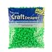 Pony Beads, Lime OP, 6 x 9mm, 720pc Pkg