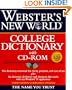 Webster's New World College Dictionary (with CD-ROM)