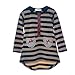 little Girls Cute Long Sleeve Top Pant Clothes Set Black1 4-5 yrs 4-5 Years