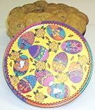 Scott's Cakes Cookie Combos - Brownie Chunk and Chocolate Chip 2 1/2 lb. Large Easter Egg Tin