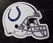 Indianapolis Colts Helmet Logo NFL Car Magnet