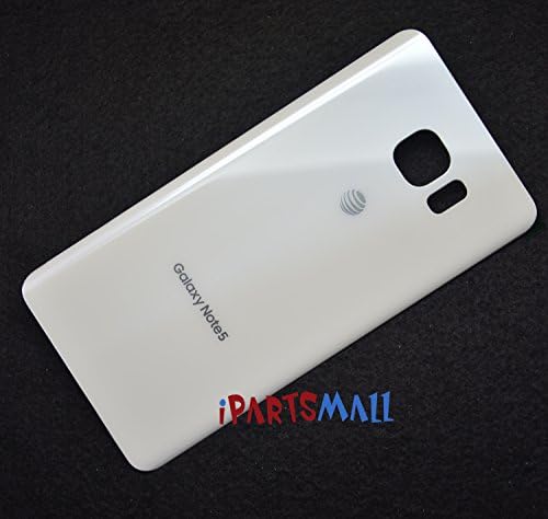 New Battery Cover,rear Panel Housing Replacement for Samsung Galaxy Note 5 At&amp;t N920a-white