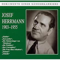 Dokumente einter S�ngerkarriere: Josef Herrmann