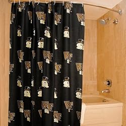 Wake Forest Printed Shower Curtain Cover