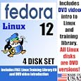 Fedora 12, 4-disks DVD Set, Includes Introduction to Linux video-DVD, Linux... by DVDxDVD