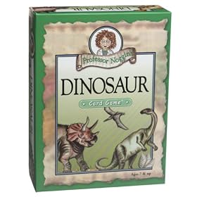 Professor Noggin Dinosaurs Card Game by Outset Media
