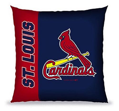 Buy Biederlack St. Louis Cardinals Vertical Stitch Pillow by Biederlack