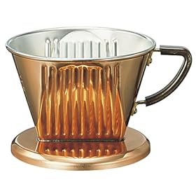 【クリックで詳細表示】Kalita 銅製 コーヒードリッパー 2～4人用 102-CU