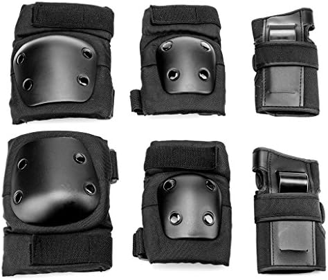 Releeder Multi Sports Safety Protection Adult and Kids Elbow Knee Wrist Protective Gear Pads Safety Gear Pad Guard for Cycling Soft and Comfortable