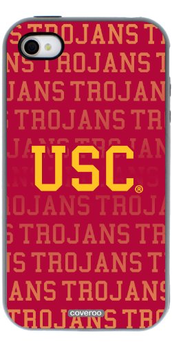USC Trojans design on a Black-Black iPhone 4 / 4S Guardian Case