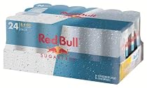Red Bull Energy Drink, Sugarfree, 8.4 Ounce Can (Pack of 24)