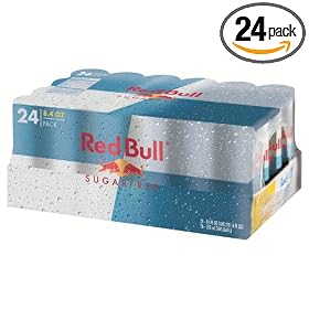 Red Bull Energy Drink, Sugarfree, 8.4 Ounce Can (Pack of 24)