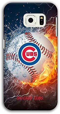 Tomhousomick MLB Chicago Cubs Case Cover for Samsung Galaxy S6 Edge