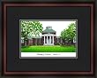 University of Delaware Academic Academic Framed & Matted 18x14 Lithograph