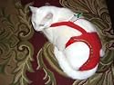 Joybies Festive Christmas Piddle Pants(tm) for XX Small Cat Measuring 9"-11" From Collar to Base of Tail