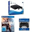 PlayStation 4 (1TB, schwarz, slim) Battlefield 1 Bundle inkl. 2 DualShock 4 Wireless Controller by Sony