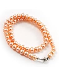 Light Pink Freshwater Pearl Necklace (7mm)