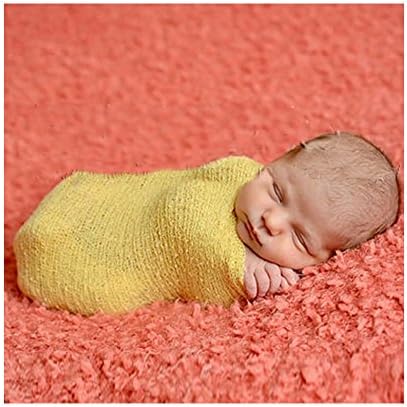 Multi Colors Newborn Baby Cotton Cheesecloth Wrap Communion Swaddle JunMing INC (Corn Yelloe)