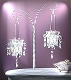 20 WEDDING MINI CHANDELIER CENTERPIECES FAVORS 17