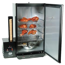 cheap Bradley BTIS1 Original Fully Automatic 4-Rack Outdoor Food Smoker