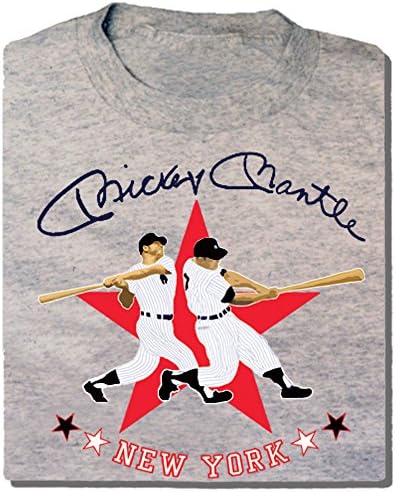 Mickey Mantle "Pennant" T-shirt (2X-Large)