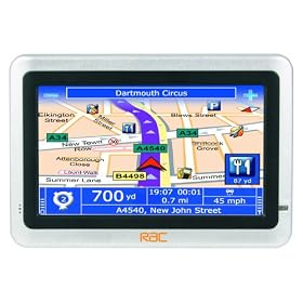 RAC 315 Europe Satellite Navigation - EU Mapping, 4.3" Touch Screen