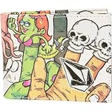 Volcom Wallet FA Todd Bratrud Bi-Fold Leather Wht
