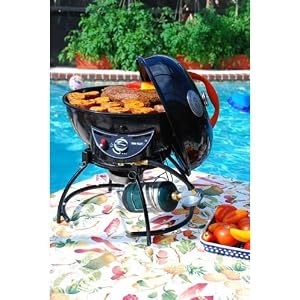 City Grill Compact Gas Kettle Barbecue Grill