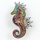 Seahorse with Starfish Pin from the Artazia Collection #9951P NP OP