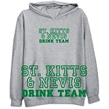 Sweatshirt Heather Gray  Drink Team St. Kitts & Nevis  Country