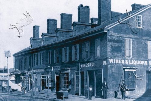 Art Poster, Wine and Liquor Store, Philadelphia, PA – 27. 5 x 18. 75
