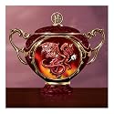 Good Fortune Chinese Red Dragon Collectible Music Box: Dragon Home Decor by Ardleigh Elliott