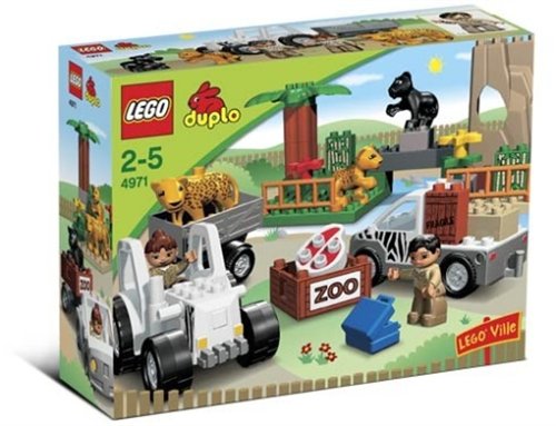 Childrens Toyshop  Spielwaren : LEGO Duplo 4971 - Ville Tierpflegerset mit Transporter