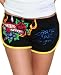 Ed Hardy Women's Retro Short - 4014,Black,Medium