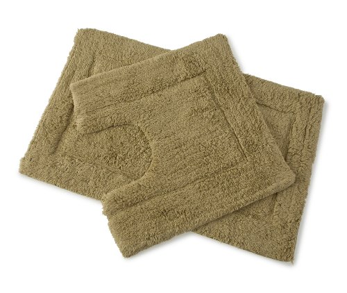 Blue Canyon Badteppich-Set Luxurious Collection, 100&nbsp;% Baumwolle, flachs