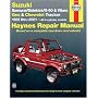 Suzuki Samurai, Sidekick, X90, and Vitara; Geo/Chevrolet Tracker (Haynes Manuals)