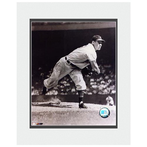 Cleveland Indians Bob Feller Matted Photo