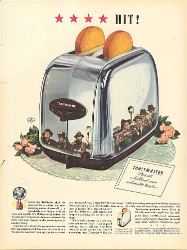 Four Star Hit! Toastmaster Automatic Toaster ad 1939