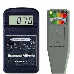 EMF-822A and K-II Two Of The Most Popular Paranormal EMF Meters Available by Lutron & K-II