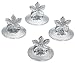 Ginkgo Grape Leaf Pewter Place Card Holder