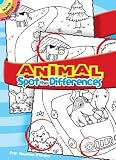 Books : Animal Spot-the-Differences (Dover Little Activity Books)