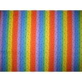 Fitted Bassinet Sheet - Rainbow Stripes - Made In... by sheetworld