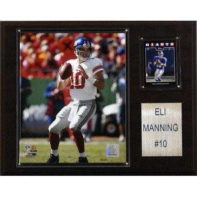 NFL New York Giants Eli Manning Player Plaque