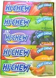 Hi-chew Assorted Fruit Flavors (10 packs) Strawberry, Green Apple, Grape, Mango
