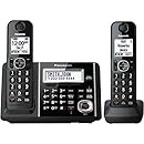 Panasonic KXTGF342B Dect 2-Handset Landline Telephone